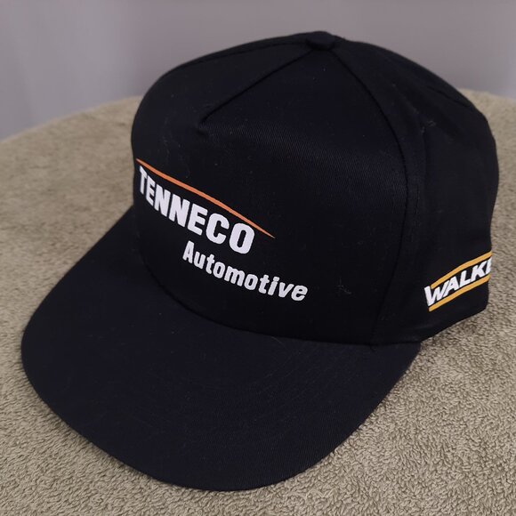 Other - NEW Tenneco Automotive Black Snapback Hat Cap Adult Monroe Walker